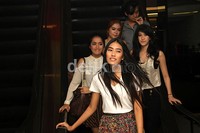Girlband Princess kompak mendatangi Tuch di Plaza FX Senayan, Jakarta, untuk treatment menghilangkan bulu-bulu halus di tubuhnya. Gusmun/detikcom.