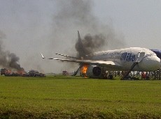 Simulasi Pembajakan Pesawat, Bandara Semarang Ditutup 1 Jam