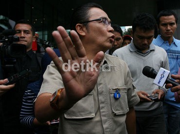 Dipanggil KPK Terkait Angie, Jurnalis Antara Protes