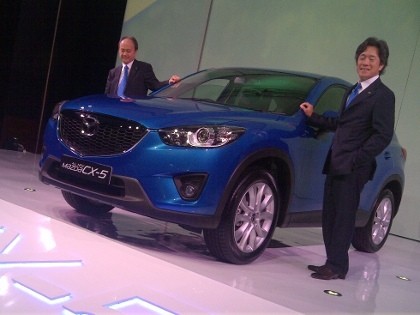 Konsumsi BBM Mazda CX-5 Capai 1:16
