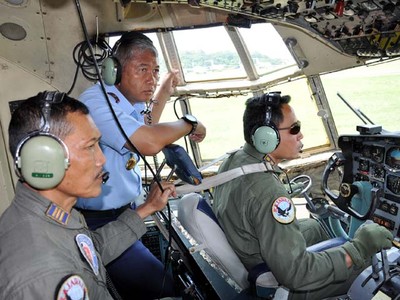 Danlanud Halim Pimpin Pengambilan Gambar Sukhoi