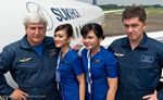 Pramugari-pramugari Cantik di Sukhoi Naas