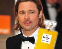 brad pitt chanel no 5