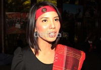 Tya pun mengaku senang bisa terlibat di acara itu. Jenas/detikHot.