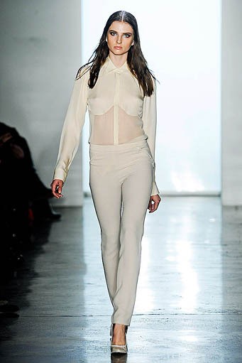 Cushnie Et Ochs, Fall/Winter 2012. New York Fashion Week 2012. [Photo by Joe Kohen/Getty Images]
