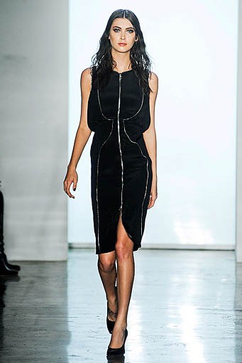 Cushnie Et Ochs, Fall/Winter 2012. New York Fashion Week 2012. [Photo by Joe Kohen/Getty Images]