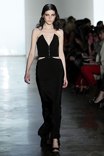 Cushnie Et Ochs, Fall/Winter 2012. New York Fashion Week 2012. [Photo by Joe Kohen/Getty Images]