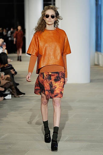 Cynthia Rowley, Fall/Winter 2012. New York Fashion Week 2012. [Photo by Fernanda Calfat/Getty Images]