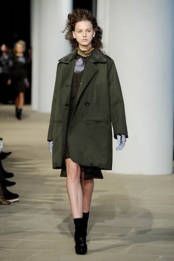 Cynthia Rowley, Fall/Winter 2012. New York Fashion Week 2012. [Photo by Fernanda Calfat/Getty Images]