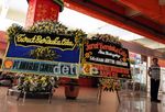 Bunga Duka Cita Berdatangan di Halim