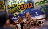 Beberapa rangkaian acara Festival tersebut antara lain, Bazar, Tabligh Akbar oleh ustadz Uje, final Free style marawis yang nilai oleh dewan Juri Mustafa Debu serta acara sosial donor darah.