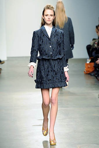 Karen Walker, Fall/WInter 2012. New York Fashion Week 2012. [Photo by Slaven Vlasic/Getty Images]