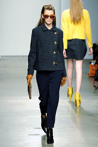 Karen Walker, Fall/WInter 2012. New York Fashion Week 2012. [Photo by Slaven Vlasic/Getty Images]
