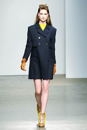 Karen Walker, Fall/WInter 2012. New York Fashion Week 2012. [Photo by Slaven Vlasic/Getty Images]