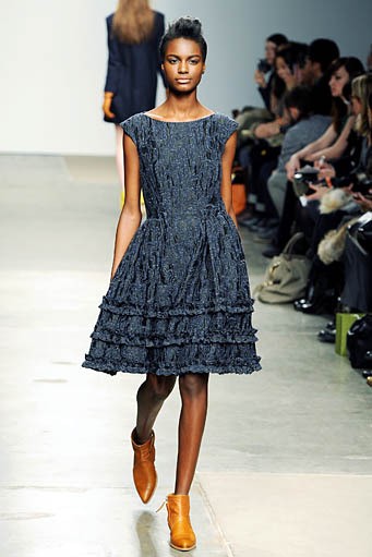 Karen Walker, Fall/WInter 2012. New York Fashion Week 2012. [Photo by Slaven Vlasic/Getty Images]