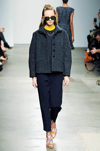 Karen Walker, Fall/WInter 2012. New York Fashion Week 2012. [Photo by Slaven Vlasic/Getty Images]