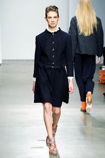 Karen Walker, Fall/WInter 2012. New York Fashion Week 2012. [Photo by Slaven Vlasic/Getty Images]