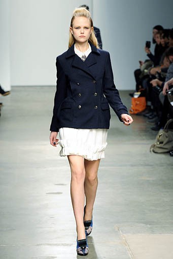 Karen Walker, Fall/WInter 2012. New York Fashion Week 2012. [Photo by Slaven Vlasic/Getty Images]