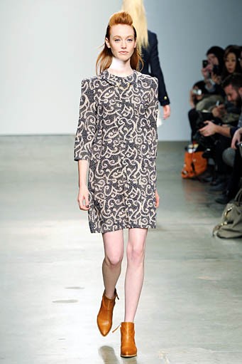 Karen Walker, Fall/WInter 2012. New York Fashion Week 2012. [Photo by Slaven Vlasic/Getty Images]