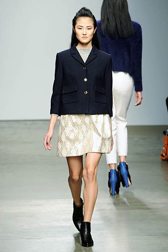 Karen Walker, Fall/WInter 2012. New York Fashion Week 2012. [Photo by Slaven Vlasic/Getty Images]