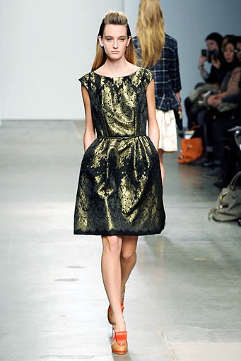 Karen Walker, Fall/WInter 2012. New York Fashion Week 2012. [Photo by Slaven Vlasic/Getty Images]