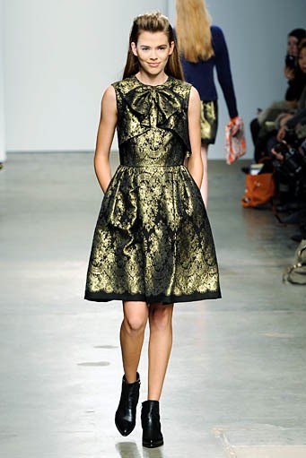 Karen Walker, Fall/WInter 2012. New York Fashion Week 2012. [Photo by Slaven Vlasic/Getty Images]