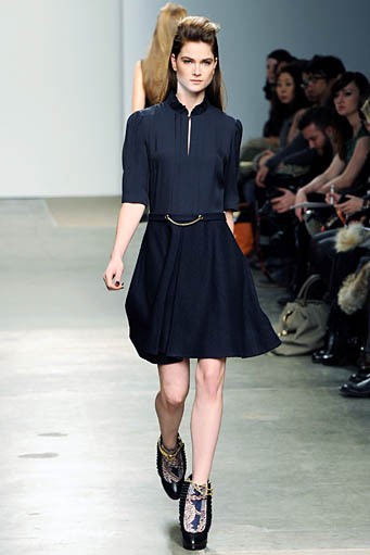 Karen Walker, Fall/WInter 2012. New York Fashion Week 2012. [Photo by Slaven Vlasic/Getty Images]
