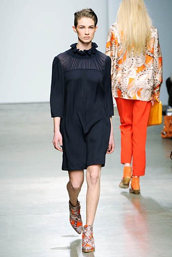 Karen Walker, Fall/WInter 2012. New York Fashion Week 2012. [Photo by Slaven Vlasic/Getty Images]