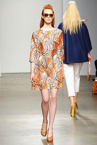 Karen Walker, Fall/WInter 2012. New York Fashion Week 2012. [Photo by Slaven Vlasic/Getty Images]