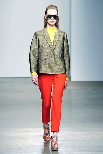 Karen Walker, Fall/WInter 2012. New York Fashion Week 2012. [Photo by Slaven Vlasic/Getty Images]