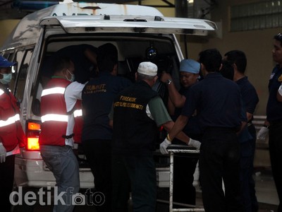 16 Kantong Jenazah Sudah Tiba di RS Polri