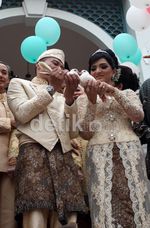 Resmi Menikah, Anang dan Ashanty Lepas Burung