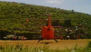 Kesibukan di Helipad, Bawa Berkah bagi Warga Cijeruk