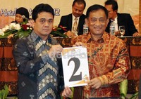 Cagub non partai, Hendardji Supandji mendapat nomor urut 2.