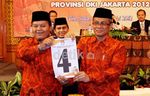 Ini Dia Nomor Urut Cagub DKI Jakarta