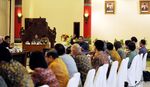 SBY-KEN Raker Ekonomi di Istana Tampak Siring