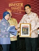 BRI Raih Best Listed Companies 2012