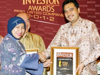 BRI Raih Best Listed Companies 2012
