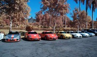 Di acara ini, terlihat seluruh model Porsche, dari model ikonik Porsche 911 mulai dari 993 Carrera S Cabriolet, ke 911 GT3, 911 GT3 RS, termasuk 911 model terbaru, ke model Cayenne, Panamera dan the mid-engined Boxster juga Cayman. (dok Porsche).