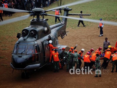 Masa Evakuasi Korban Sukhoi Diperpanjang