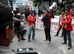 Demo Tuntut Penuntasan Kasus Korupsi Damkar