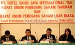 Hotel Sahid Jaya Ganti Kepengurusan