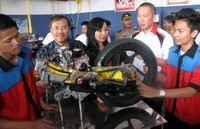 Dengan masuknya kurikulum ini, diharapkan pembelajaran tentang sepeda motor akan terarah.