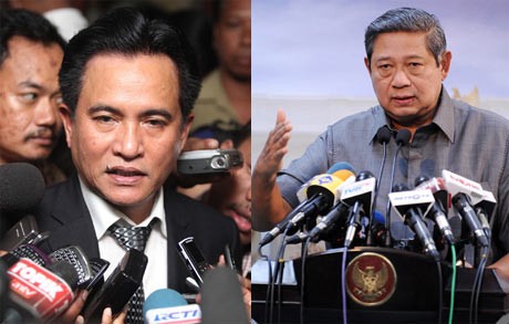 Yusril Kalahkan SBY di Pengadilan, Mensesneg Tertawa
