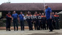 Posko mereka berada di SMPN 1 Cijeruk, Cipelang, Bogor, Jawa Barat.