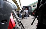 Rekontruksi Kill Bill Dikawal Polisi Bersenjata