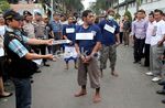 Rekontruksi Kill Bill Dikawal Polisi Bersenjata