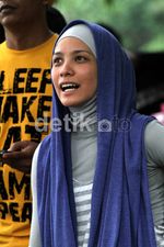 Ekspresi Rachel Maryam Jadi Sutradara