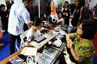 Mutiara Dobo unjuk gigi dalam pameran Made In Indonesia 2012, di JCC Senayan, Jakarta yang berlangsung dari tanggal 16-20 Mei 2012.