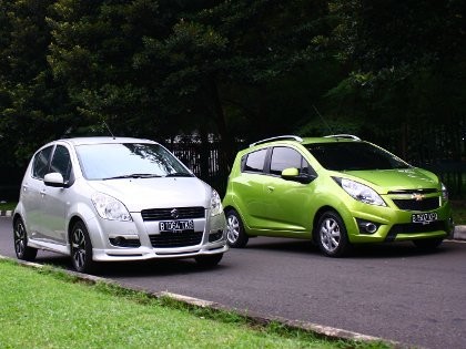 Chevy Spark Vs Suzuki Splash